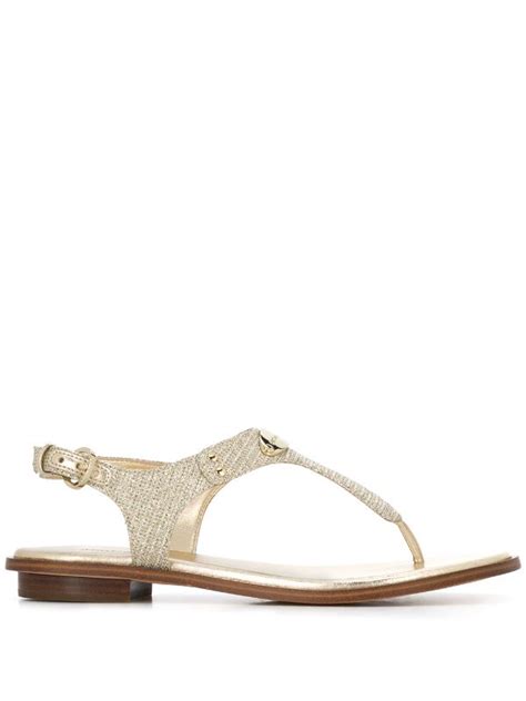 michael kors hutton sandal gold|Hutton Chain.